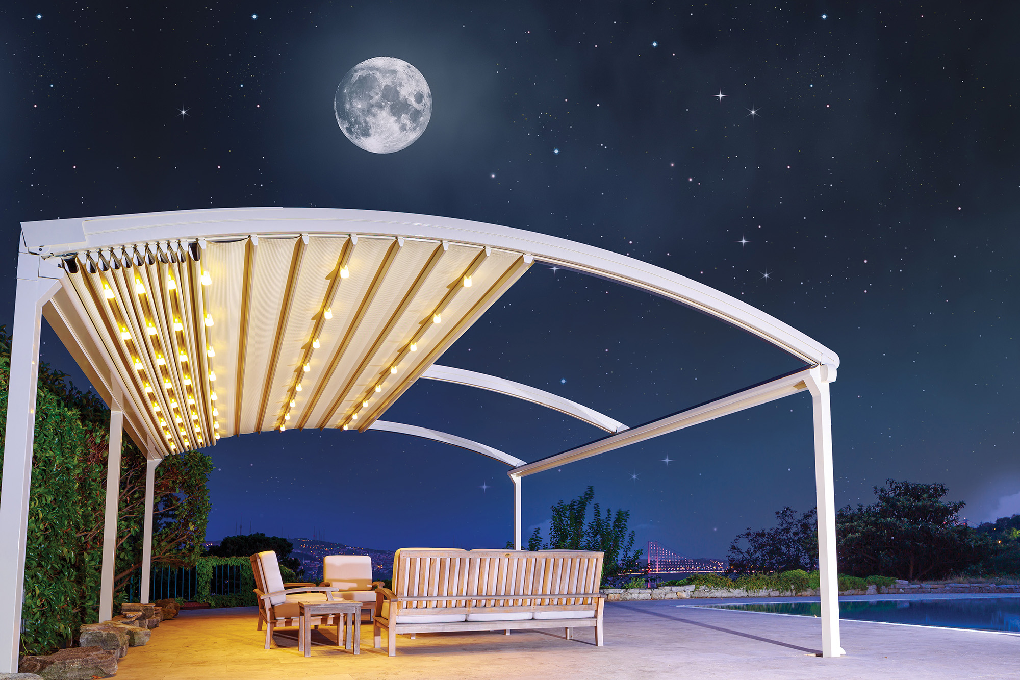 PALMIYE – Retractable Pergolas